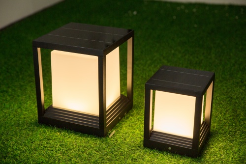 Solar powered lights courtyard lights
